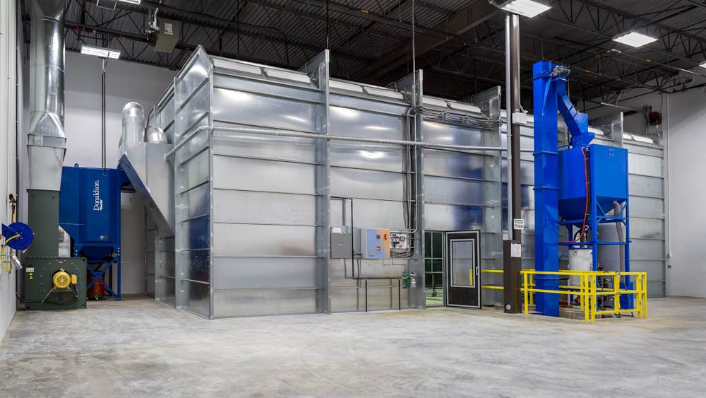 Powder Coating Booth  Pacific Spray Booths